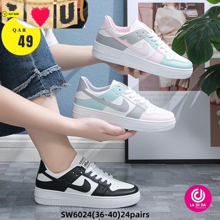 Sneakers Womens Lace-up Casual Sports Shoes SW6024
