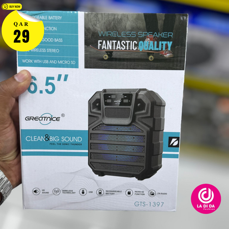 Portable Party RGB Colorful Light 6.5 Inch Speaker USB Loud Volume Wireless Gaming Portable Speakers Bass