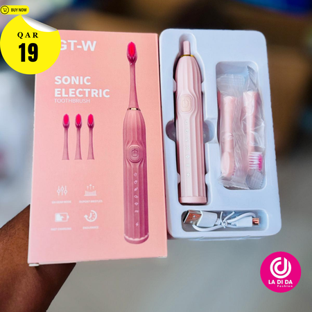 Rechargeable 6 Modes IPX-7 Waterproof Toothbrush Portable Toothbrushes Teeth Cleaner for Home