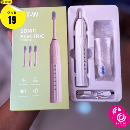 Rechargeable 6 Modes IPX-7 Waterproof Toothbrush Portable Toothbrushes Teeth Cleaner for Home