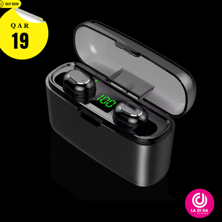 Newest F9 for Phone Sport Music Portable Mini Wireless Earbuds Half In-Ear Headphones HiFi Sound TWS Headset