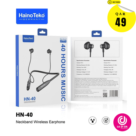 HINOTECHO HOCO ES73 Dynastic Neck-Mounted BT Earphones