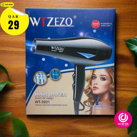 Hair Dryer Red and Black Maquillajepormayor