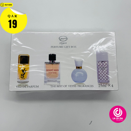 Ladies Mini 4-Piece Perfume Genuine Gift Set Lasting Women's Eau De Parfum 30ml Spray Lasting