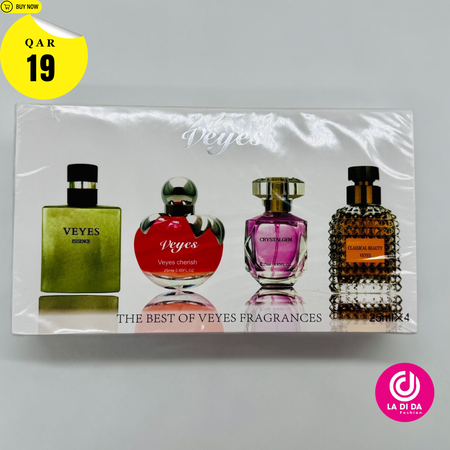 Ladies Mini 4-Piece Perfume Genuine Gift Set Lasting Women's Eau De Parfum 30ml Spray Lasting