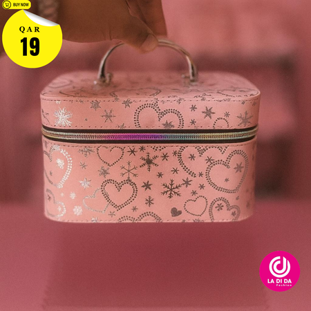 Multisize Portable Led Light Cosmetic Bag Desktop Makeup Case Box Custom Female Cosmetic case Box Smart Travel Makeup Bag