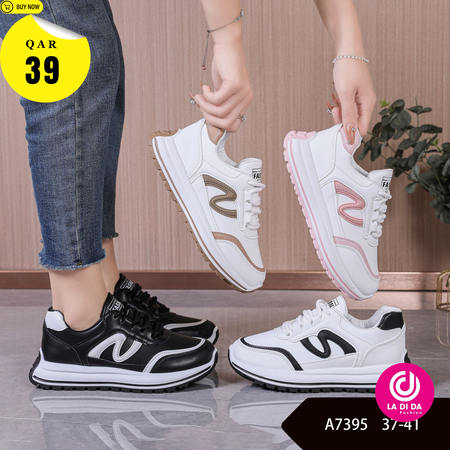 Women's White Single Casual Shoes for Autumn Small Size Leisure Sports Court Sneakers Mesh Surface Breathable